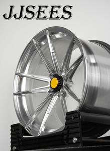 ล้อแม็กซ์ JJSEES แบบฟอร์จสั่งทำพิเศษ 10 ก้าน ขนาด 17-26 นิ้ว สำหรับ <span class=keywords><strong>Ferrari</strong></span> 488 F8 <span class=keywords><strong>812</strong></span> SF90 Roma ขัดเงาเต็มวง ดีไซน์เว้าลึก หรูหรา - Product Image 2