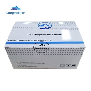 CPV-CCV-GIA vétérinaire d'hôpital de diagnostic rapide d'animal familier/CPV + CCV + Giardia + kit de diagnostic de CRVPet - Product Image 1