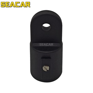 Capuchon supérieur Seacar 7/8 pouces en nylon noir, quincaillerie marine pour réparation et remplacement de auvent de bateau - Product Image 1