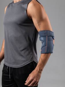 Soporte <span class=keywords><strong>de</strong></span> <span class=keywords><strong>Codo</strong></span> Transpirable <span class=keywords><strong>de</strong></span> Neopreno con Cierre Magnético para Deportes, <span class=keywords><strong>Ejercicio</strong></span>, Compresión y Protección - Product Image 5