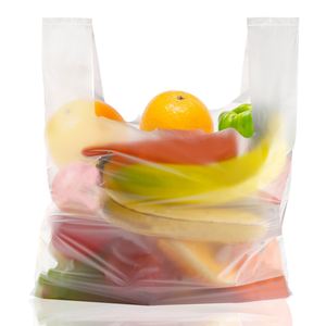 Custom Private Logo 100% <b>Compostable</b> Biodegradable Plastic Grocery Shopping Carry <b>Bags</b> - Product Image 2