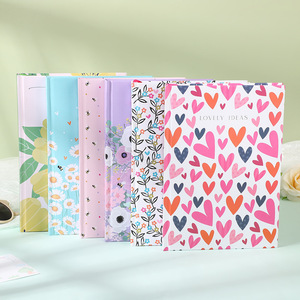 Cuaderno A5 Personalizado con Diseño Floral, de Alta Estética y Creatividad, con Páginas Interiores a Rayas para Tomar Notas Fácilmente - Product Image 2