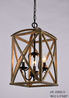 Lampes suspendues de bureau de style nordique personnalisées, style industriel rétro créatif, restaurant, café internet, lustre LED E12
