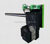 Barrière de parking compacte avec moteur sans balais 24V DC, tourniquet anti-pincement, protection IP54, contrôle d'accès 3S et borne de recharge