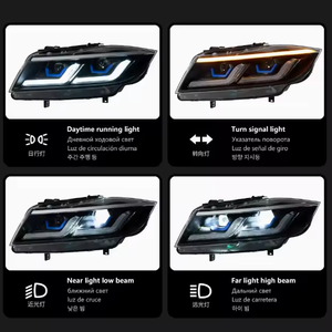 AURON Auto Lighting - Faro Delantero LED de 12 V, 36 W, 6000 lm, Doble Color, Actualización Retrofit para Serie 3 E90 2005-2012, Luz de 6000 K - Product Image 3