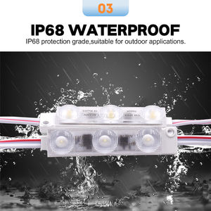 Módulo LED de Publicidad para Interiores, Luz Blanca Cálida, AC110V 220V, Módulo LED de Inyección de Alto Voltaje para Exteriores, 7000K 10000K - Product Image 5