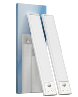 Lumière LED magnétique intelligente moderne avec capteur, rechargeable par USB 5V, pour sous-meuble, avec abat-jour, pour camping-car, bibliothèque, usage domestique