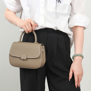 Bolso de Mensajero de Cuero Genuino de Alta Gama, de Gran Capacidad, de un Solo Hombro, para Mujer, Elegante y Moderno - Product Image 2