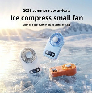 Nuevo Ventilador de Mano Pequeño, Portátil, Refrigeración al Aire Libre, Carga USB, Ventilador de Escritorio para Dormitorio, Motor Semiconductores sin Escobillas - Product Image 3