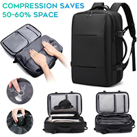 Sac à dos sous vide à joint de compression multifonction étanche et étendu à bas prix avec logo personnalisé pour les voyages d'affaires, le camping et la randonnée