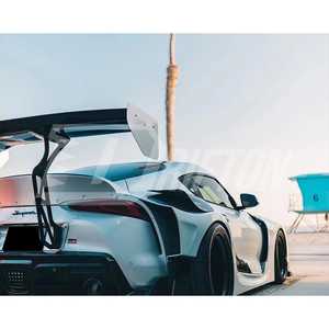 สปอยเลอร์หลังคาร์บอนไฟเบอร์ทรง Supra HKS GT สำหรับ Toyota Supra MKV A90 A91 - Product Image 4