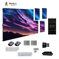 Écran LED modulaire à verrouillage rapide 500x500 500x1000mm intérieur/extérieur P2.84 pour événements et scènes