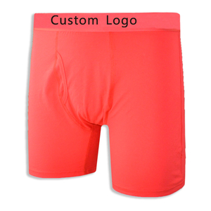 Vivace <span class=keywords><strong>boxer</strong></span> di cotone rosso comodo, biancheria intima da <span class=keywords><strong>uomo</strong></span> traspirante con elegante personalizzato ideale per slip da indossare ogni giorno - Product Image 2