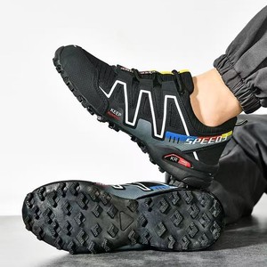 Chaussures de randonnée d'été à lacets pour hommes, grande taille, qualité export, confortables, polyvalentes, pour le voyage et la mode décontractée - Product Image 1