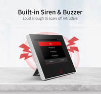 Staniot Wifi Tuya panneau de sécurité domestique intelligent sans fil 7 pouces Compatible Alexa Google Assistant 433MHz système d'alarme antivol
