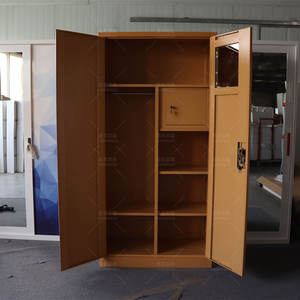 Armoire de rangement Almirah en métal Armoire de <span class=keywords><strong>bureau</strong></span> en acier Armoire de rangement pour chambre à coucher Salle de sport - Product Image 4