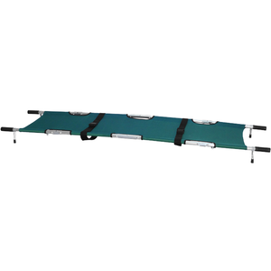BDST108 Helicóptero de aluminio plegable Lona de rescate Camillas plegables portátiles médicas de cuatro partes Camas de hospital de emergencia - Product Image 1