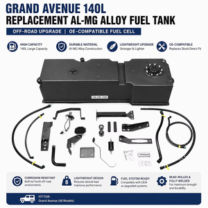 <span class=keywords><strong>Nouveau</strong></span> réservoir <span class=keywords><strong>de</strong></span> carburant <span class=keywords><strong>de</strong></span> remplacement direct en alliage d'aluminium et <span class=keywords><strong>de</strong></span> magnésium robuste pour JMC Dadao Grand Avenue 2.3T (<span class=keywords><strong>2023</strong></span>+) 140L tout-terrain - Product Image 1