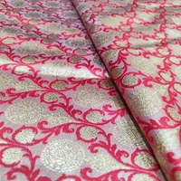 Tissu Brocart de Luxe SHIKHA FAB Léger Tissé à Motif Géométrique Abstrait Respirant Séchage Rapide Textile de Maison pour Femme