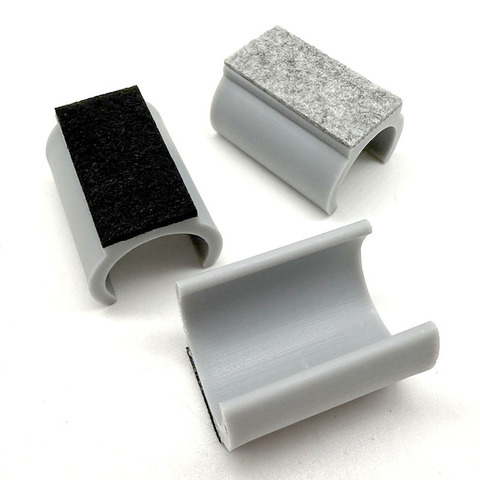 Plastic Open U-Shaped Foot Pad Bow-Shaped Silent Protective Sled Wear-Resistant Non-Slip Sustainable 25mm Furniture Protector