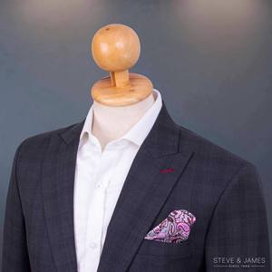 Traje de Boda para Hombre de Alta Calidad, Hecho a Medida en Tailandia por Steve & James, 100% Lana, Corte Entallado - Product Image 2