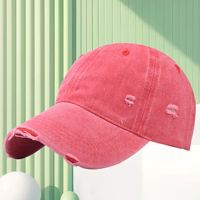 Gorra de Béisbol Vintage Lavada para Hombre, Estilo Desgastado con Borde Deshilachado, para las Cuatro Estaciones