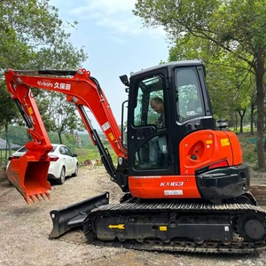 รถขุดมือสองจากญี่ปุ่น Kubota Kx163 รถขุดมือสอง Kubota 163 รถขุด 6 ตัน Kx165 Kx163 Kx163-5 163 165-5 เครื่องจักร Kubota - Product Image 4