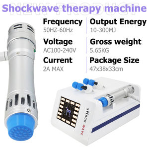 Mesin terapi Shockwave 300MJ, untuk meringankan kuda hewan mengurangi rasa sakit beberapa penggunaan mesin pijat gelombang guncangan profesional - Product Image 3