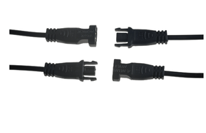 Dây cáp nguồn QUANWEI 2464 2*0.5mm2, đầu nối đực và cái, dây dẫn điện DC, bộ dây dẫn điện cho đầu nối cáp LED - Product Image 2