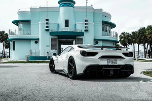 ชุดแต่งตัวถังคาร์บอนไฟเบอร์คุณภาพสูงสำหรับ FL 488 GTB อัพเกรดชุดแต่งตัวถัง ชุดแต่งกันชนหน้า อะไหล่รถยนต์ กันชนรถยนต์ - Product Image 5