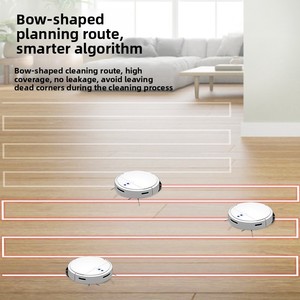 Hoàn toàn tự động thông minh tự làm sạch Robot chân không lau kết hợp ướt khô sàn làm sạch di động điều khiển từ xa cho khách sạn phòng khách - Product Image 5