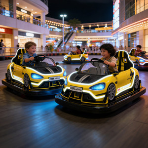 Haojile Grande Voiture Tamponneuse en Fibre de Verre pour Drift Passionné, pour Aire de Jeux Intérieure/Extérieure et Parc d'Attractions - Product Image 1