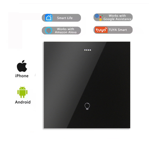 1 Gang 2 Gang 3 Gang 4 Gang Uk Eu Standard Smart <b>Switch</b> Wifi Smart With Home Smart <b>Switch</b> <b>Button</b> And Smart Touch Panel <b>Switches</b> - Product Image 2