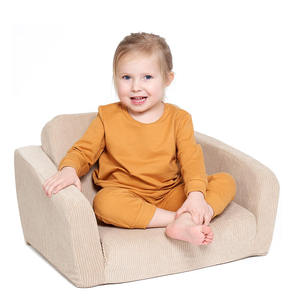 Mini canapé confortable pour enfants salon canapé <span class=keywords><strong>chaise</strong></span> 2-en-1 enfants canapé pliant canapé pliant pour tout-petits - Product Image 3