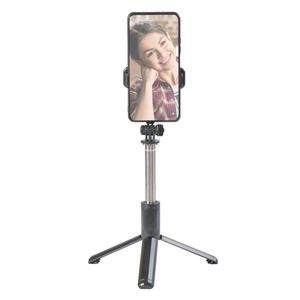Bâton à <span class=keywords><strong>selfie</strong></span> en alliage <span class=keywords><strong>Q07</strong></span> + télécommande 10m + trépied rétractable pour diffusion en direct + pince pour téléphone + lumière d'appoint - Product Image 4