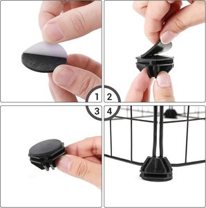 Guinea Pigs <strong>Hamsters</strong> Luxury Foldable Pet <strong>Cage</strong> for Small Animals Indoor Outdoor Use with Canvas Bottomed Box - Product Image 6