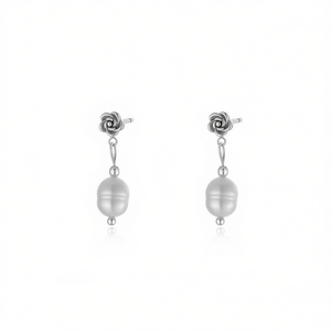 ต่างหูแฟชั่น DE PERLAS PE0487 สำหรับผู้หญิง เครื่องประดับคุณภาพสูง - Product Image 3