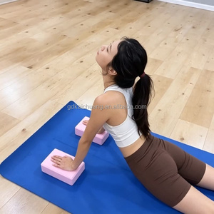Blocco Yoga in Schiuma Antiscivolo ad Alta Densità, Mattoncino Professionale per Donne <span class=keywords><strong>e</strong></span> Bambini, <span class=keywords><strong>Danza</strong></span>, Stretching <span class=keywords><strong>e</strong></span> Allenamento Fitness - Product Image 4