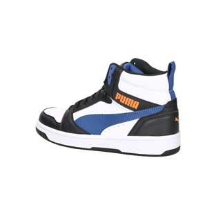 Sneakers Puma per Bambini e Ragazzi, Bianche e Nere, Stile Basket - Product Image 2