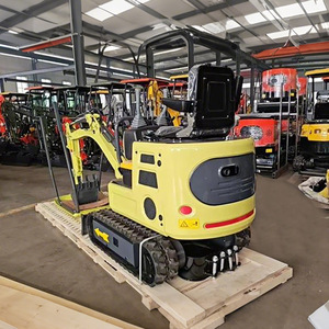Miễn Phí Vận Chuyển Euro 5 Thủy Lực <span class=keywords><strong>1</strong></span> Tấn Mini Máy Xúc Nhà Diesel Không Đuôi Mini Digger Trang Trại Tất Cả Các Địa Hình Bánh Xích Nhỏ Bagger - Product Image 1
