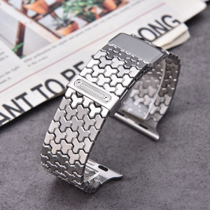 สายนาฬิกาสแตนเลสสตีล JAETIUM รุ่นพรีเมียมแบบเชื่อมต่อกัน สำหรับนาฬิกา Watch Ultra 2 9 8 ขนาด 45 มม. 49 มม. สายโลหะแข็งหรูหรา - Product Image 4
