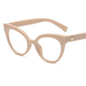 Azul gafas de Marco vestido de las mujeres de moda gafas con lentes transparentes grandes gafas miopía <span class=keywords><strong>Nerd</strong></span> gafas Marco - Product Image 4
