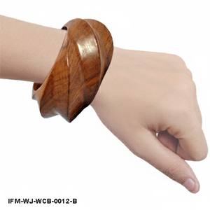 Brazaletes de Madera Hechos a Mano para Mujer con Diseño Natural, Ligero y Ecológico, Joyería Elegante Inspirada, Perfecta para Uso Diario - Product Image 3