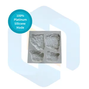 3D bê tông gạch đá nhân tạo tường khuôn