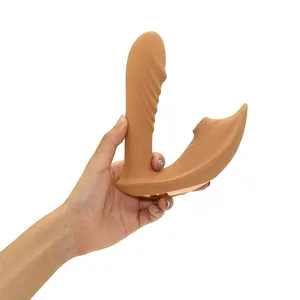 Style silicone 7 Mode Aspiration vibrateur baguette jouets sexuels pour femme masseurs point G adultes jouets sexuels