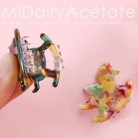 Midairy OEM ODM usine vente en vrac mignon ange cheval mini chaise à bascule pince à cheveux pour filles dames accessoires 30x25mm 4282