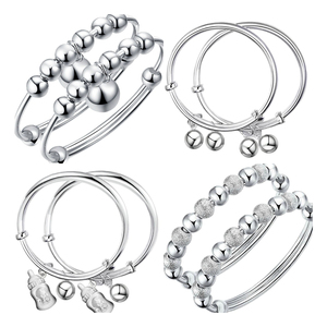 6 Mm De Ancho Con Relieve Ampliar/ampliable Pequeño Bebé Brazalete