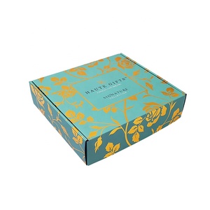 Boîtes cadeaux <span class=keywords><strong>d</strong></span>'emballage <span class=keywords><strong>d</strong></span>'expédition de carton de feuille <span class=keywords><strong>d</strong></span>'<span class=keywords><strong>or</strong></span> imprimées de deux côtés pliables rouges de luxe - Product Image 6