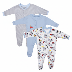 Conjunto de mameluco, ropa de bebé, ropa infantil suave de algodón, fábrica OEM, Fabricante Mayorista a granel - Product Image 1