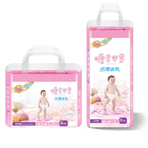 Breathable Non Woven Fabric cac dong bim ta noi dia cua trung Korean Diapers Pants Baby Diapers